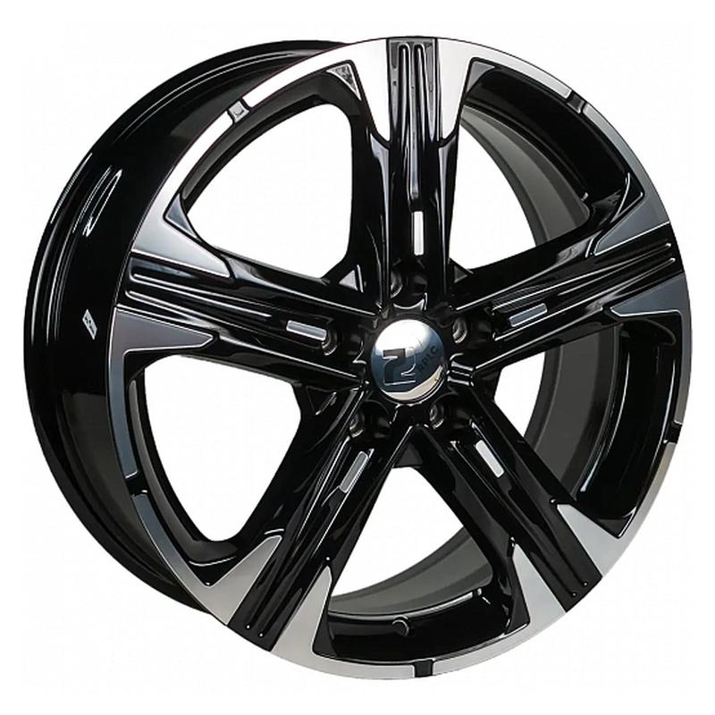Литой колесный диск Nissan Replica NI240 BFP 7,0x17 5x114,3 ЕТ45 D66,1