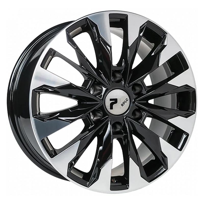 Литой колесный диск Toyota Replica TO258 BFP 7,5x18 6x139,7 ET30 D106,1