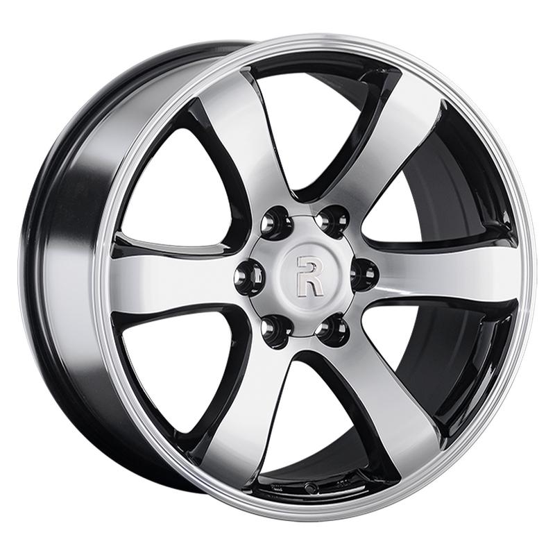Литой колесный диск Toyota Replica TY2 BKF 8,5x20 6x139,7 ET25 D106,1