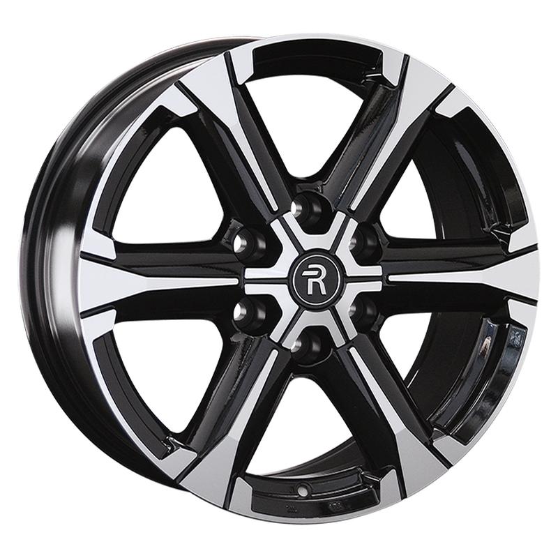 Литой колесный диск Toyota Replica TY350 BKF 7,5x18 6x139,7 ET30 D106,1