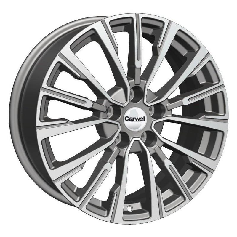 Литой колесный диск Carwel Базан AGR 7,0x17 5x114,3 ET37 D66,5