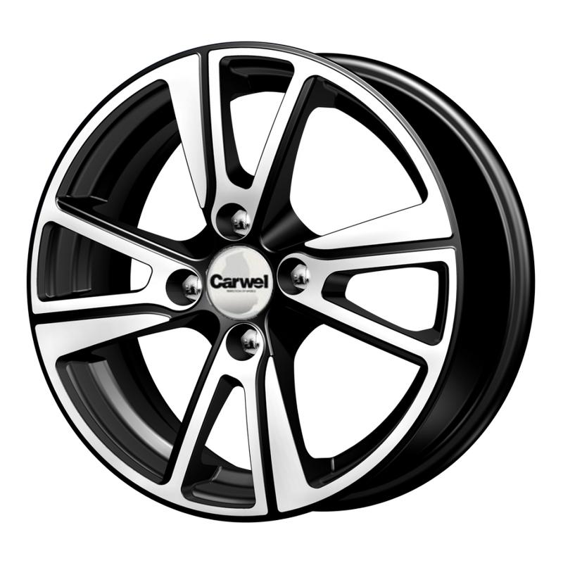 Литой колесный диск Carwel Бросно AB 5,5x14 4x100 ET38 D67,1
