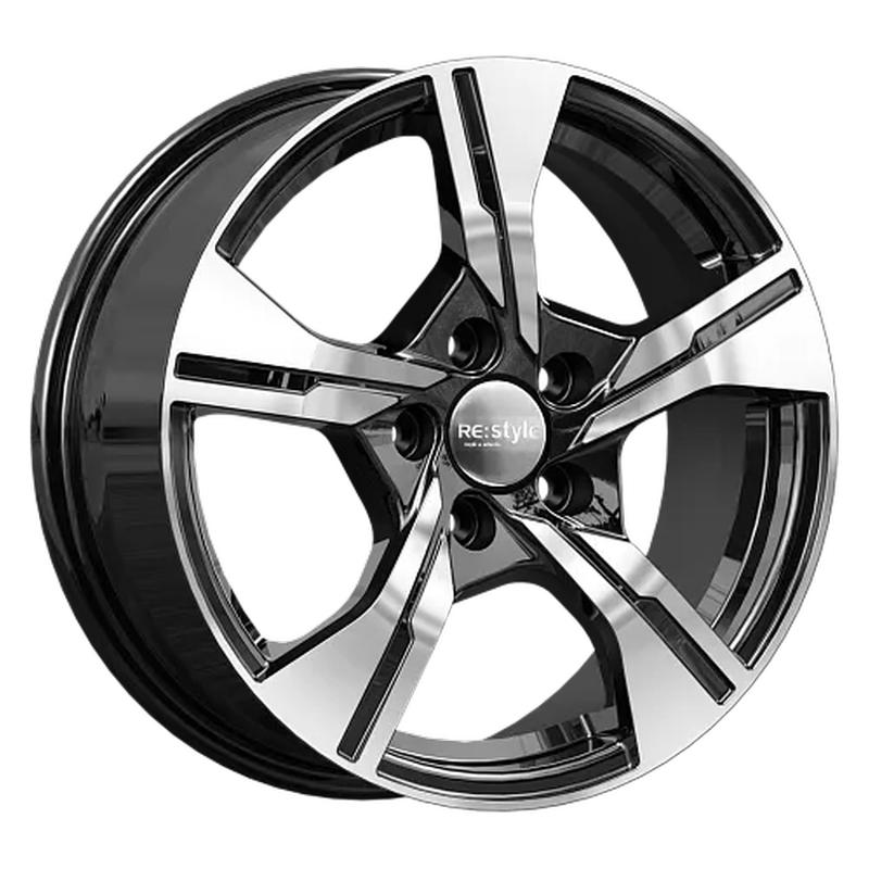 Литой колесный диск K&K КС1053 алмаз черный 6,5x16 5x114,3 ET40 D66,1