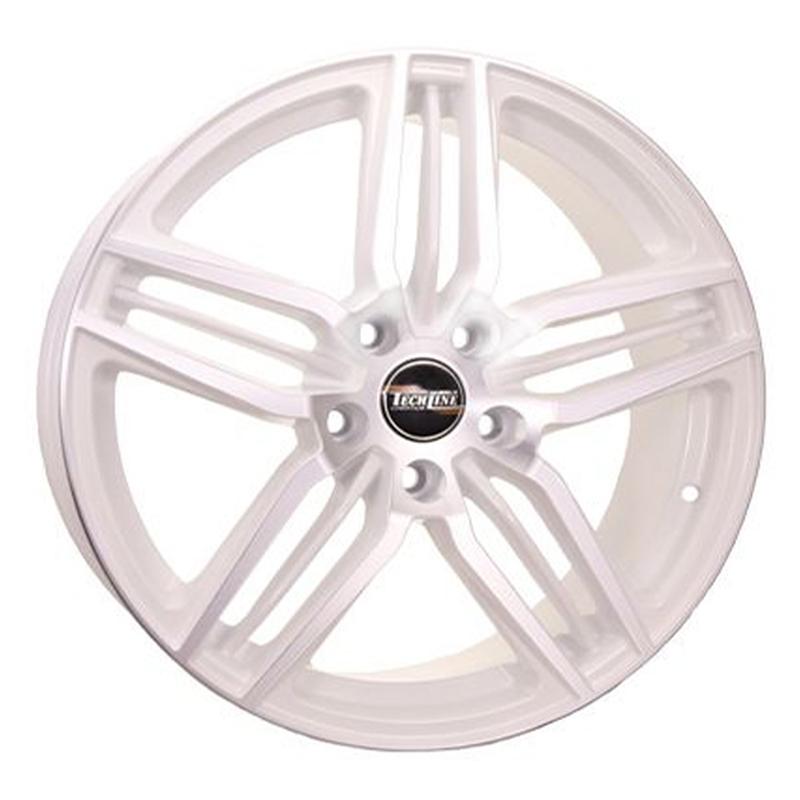 Литой колесный диск TechLine 806 W 7,5x18 5x105 ET39 D56,6