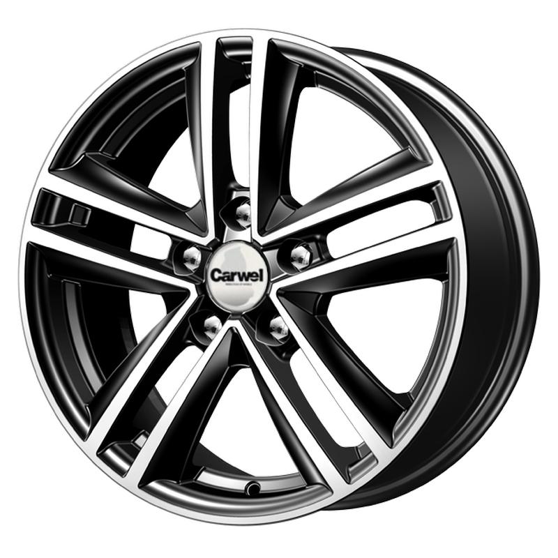Литой колесный диск Carwel Неро AB 6,5x16 5x114,3 ET50 D60,1
