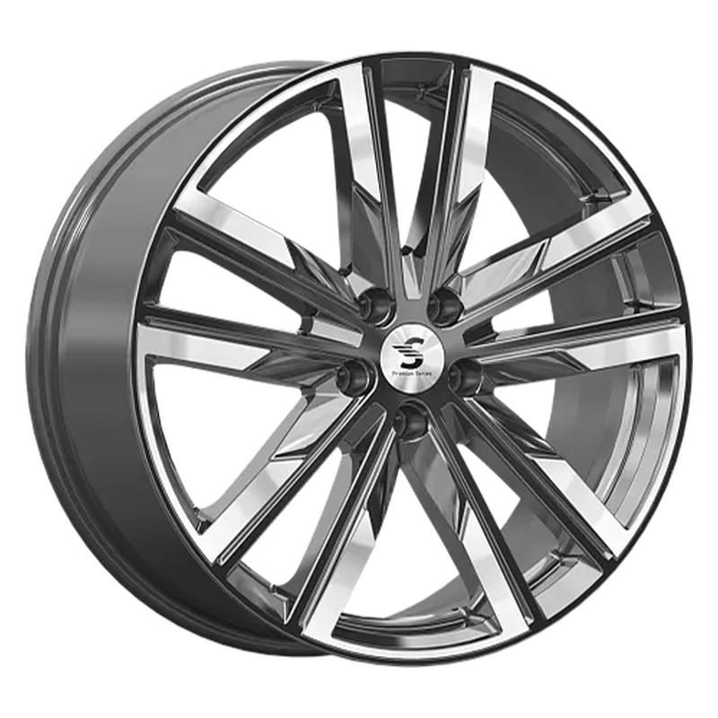 Литой колесный диск K&K КР014 Diamond gloss graphite 8,0x20 5x108 ET46 D63,35