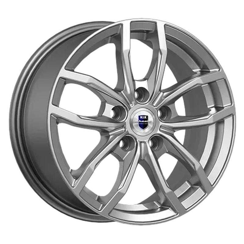 Литой колесный диск K&K КС1048 Фрост дарк платинум 6,5x15 5x112 ET43 D57,1