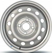 Штампованный стальной диск Trebl 52A35D Silver 5,5x13 4x100 ET35 D57,1