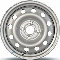 Штампованный стальной диск Trebl 6515 Silver 5,5x14 4x100 ET39 D56,6