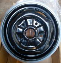 Штампованный стальной диск Trebl 8505 Black 5,5x15 5x160 ET60 D65,1