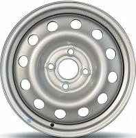 Штампованный стальной диск Trebl 8055 Silver 6,0x15 4x108 ET23 D65,1