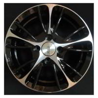 Литой колесный диск K&K КС467 Мулен Руж алмаз черный 5,5x14 4x100 ET35 D67,1