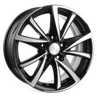 Литой колесный диск K&K КС570 Игуана алмаз черный 6,5x16 5x110 ET40 D65,1