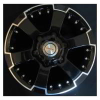 Литой колесный диск K&K КС593 М56 алмаз черный 7,0x16 6x139,7 ET38 D67,1