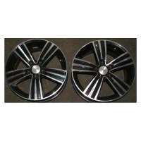 Литой колесный диск K&K КС608 да Винчи алмаз черный 6,5x16 5x114,3 ET45 D64,1