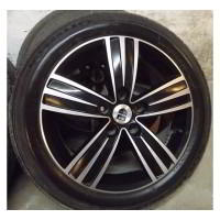 Литой колесный диск K&K КС608 да Винчи алмаз черный 6,5x16 5x114,3 ET45 D64,1