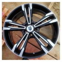 Литой колесный диск K&K КС655 Каррера алмаз черный 7,0x18 5x114,3 ET38 D67,1