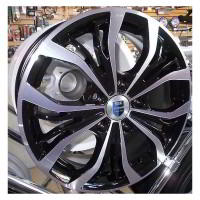 Литой колесный диск K&K КС660 Аламида алмаз черный 6,5x16 5x108 ET43 D67,1