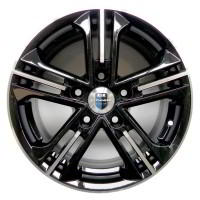 Литой колесный диск K&K КС666 Trinity алмаз черный 6,5x16 5x112 ET42 D57,1