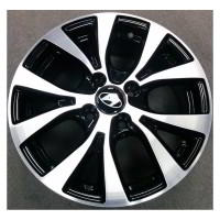 Литой колесный диск K&K КС685 Solaris алмаз черный 6,0x15 4x100 ET48 D54,1