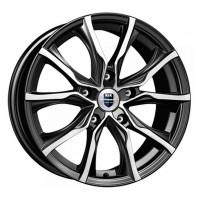 Литой колесный диск K&K КС697 Twist алмаз черный 7,5x17 5x120 ET43 D72,6