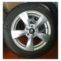 Литой колесный диск K&K КС700 Fabia сильвер 6,0x15 5x100 ET43 D57,1