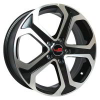 Литой колесный диск Mitsubishi Replica MI66 BKF 6,5x17 5x114,3 ET46 D67,1