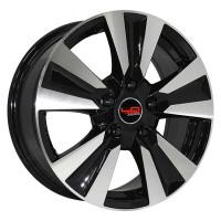 Литой колесный диск Nissan Replica NS137 BKF 6,5x16 5x114,3 ET45 D66,1