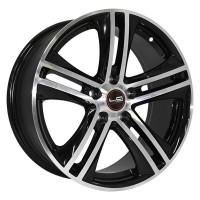 Литой колесный диск Skoda Replica SK67 BKF 7,5x17 5x112 ET49 D57,1