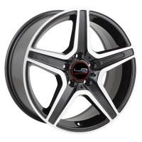 Литой колесный диск Mercedes Replica MR75 BKF 8,0x17 5x112 ET48 D66,6