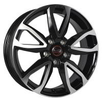 Литой колесный диск Kia Replica KI109 BKF 6,5x17 5x114,3 ET35 D67,1
