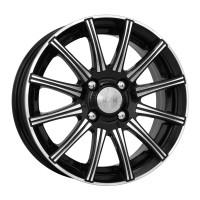 Литой колесный диск K&K КС474 Сиеста алмаз черный 6,0x15 4x98 ET40 D67,1
