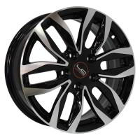 Литой колесный диск Toyota Replica TY218 BKF 6,5x16 5x114,3 ET45 D60,1