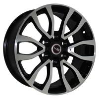 Литой колесный диск Toyota Replica TY175 BKF 7,5x18 6x139,7 ET25 D106,1