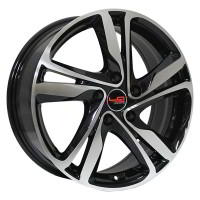 Литой колесный диск Hyundai Replica HND157 BKF 7,0x17 5x114,3 ET53 D67,1