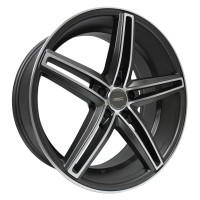 Литой колесный диск Vissol V-015 Matte Graphite Machined 9,0x20 5x112 ET45 D66,6