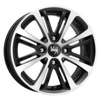 Литой колесный диск K&K КС648 Беринг алмаз черный 6,5x15 4x100 ET30 D67,1