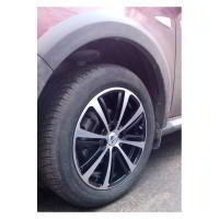 Литой колесный диск K&K КС648 Беринг алмаз черный 6,5x15 4x100 ET30 D67,1