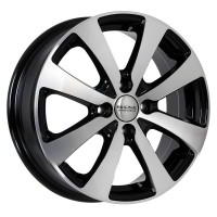 Литой колесный диск Skad KL-261 Rio Алмаз черный 6,0x15 4x100 ET48 D54,1