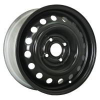 Штампованный стальной диск Trebl 64A45R Black 6,0x15 4x100 ET45 D54,1