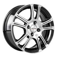Литой колесный диск X-trike X-105 BKFP 6,0x15 4x98 ET35 D58,5