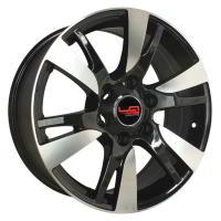 Литой колесный диск Toyota Replica TY76 BKF 7,5x18 6x139,7 ET25 D106,1