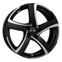 Литой колесный диск Alutec Shark racing black front polished 7,0x16 5x115 ET38 D70,2