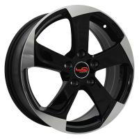 Литой колесный диск Hyundai Replica HND160 BKF 6,5x17 5x114,3 ET48 D67,1