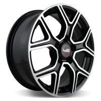 Литой колесный диск Mitsubishi Replica MI108 BKF 6,5x16 5x114,3 ET38 D67,1