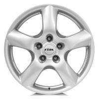 Литой колесный диск Rial Oslo Polar silver 7,5x17 5x120 ET44 D72,6