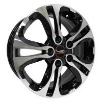 Литой колесный диск Kia Replica KI140 BKF 6,5x16 5x114,3 ET50 D67,1