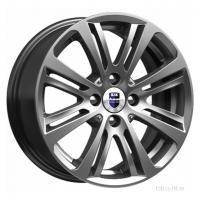 Литой колесный диск K&K КС653 Беринг дарк платинум 5,5x14 4x100 ET38 D67,1