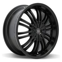 Литой колесный диск Harp Y-01 Satin Black 7,5x18 5x114,3 ET40 D72,6