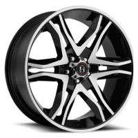 Литой колесный диск Harp Y-893 Gloss Black Machined 8,5x20 5x150 ET45 D110,3